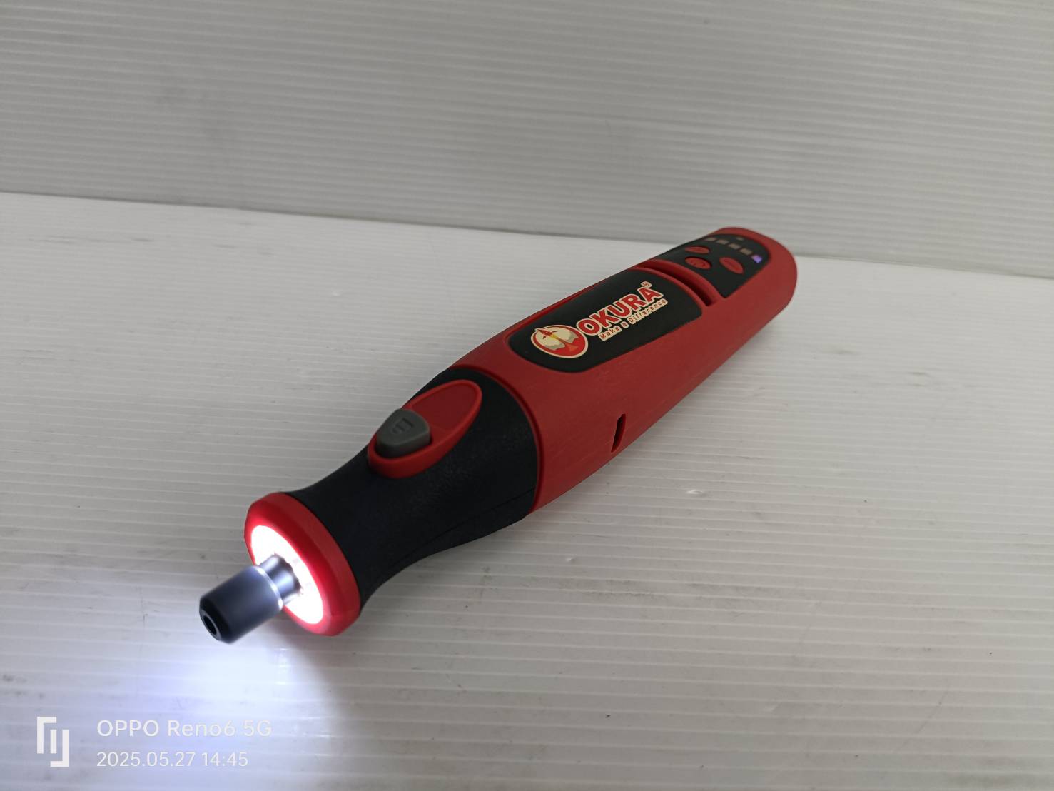 เครื่องเจียรไร้สาย7.2V A-OK-MG29B OKURA