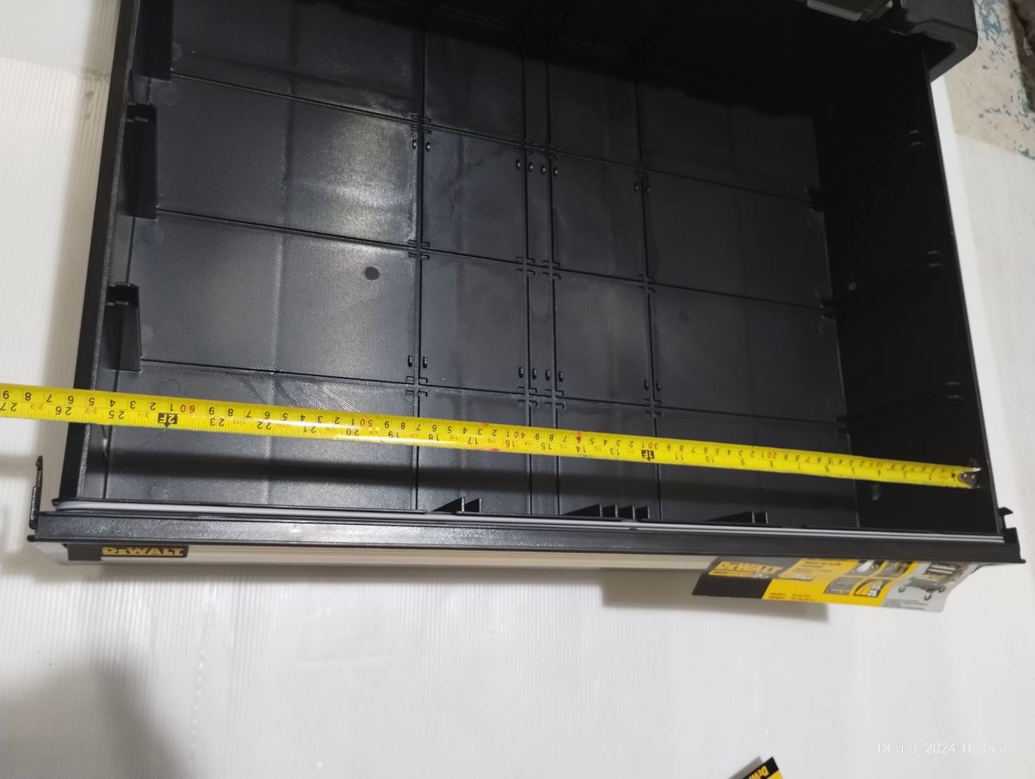 DEWALT รุ่น DWST08510-1 กล่องลิ้นชัก 1 ชั้น Tough System 2.0 DXL