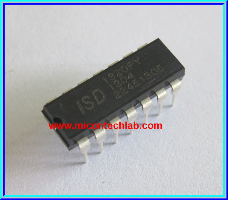 ISD1820 Voice Sound Record Playback IC Chip