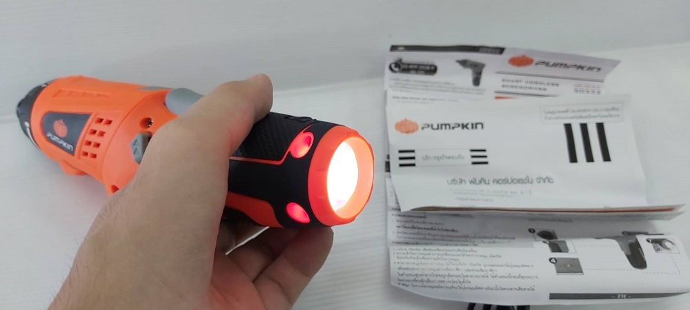 ไขควงไร้สาย4V J-4D1501515 PUMPKIN #50332 รุ่นอัดแผง