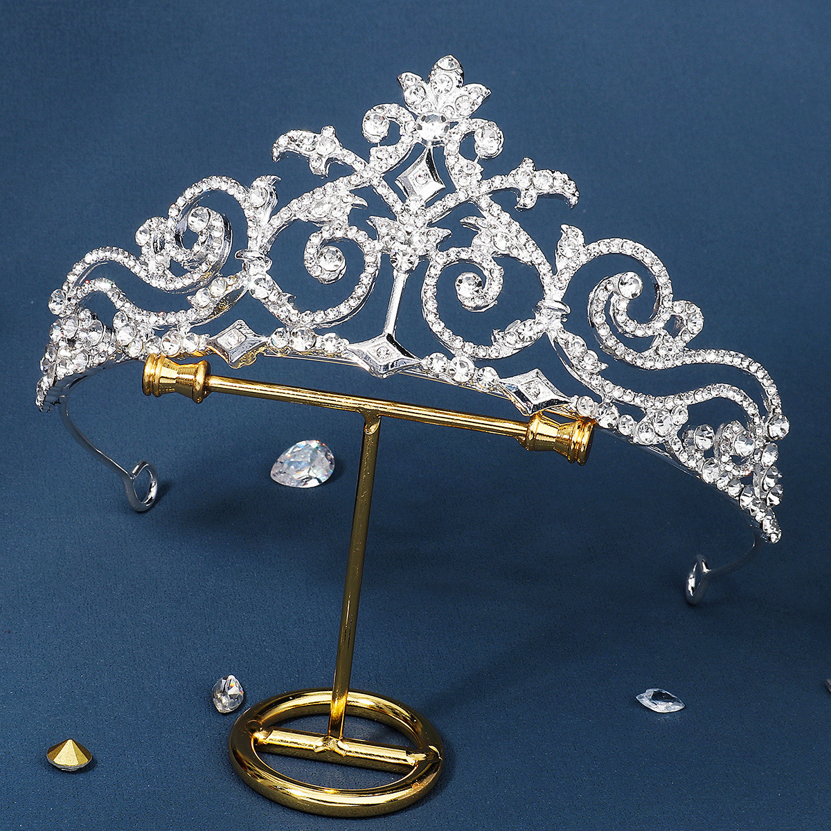 (พร้อมส่ง) เทียร่า 346 งานสวย ปราณีต QCเพชรทุกเม็ด สินค้าพร้อมส่งจากไทย