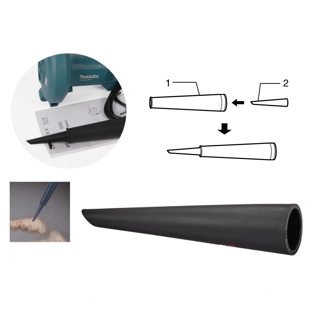 MAKITA อะไหล่ท่อดูดฝุ่นสั้น สำหรับ M4000B #418919-3