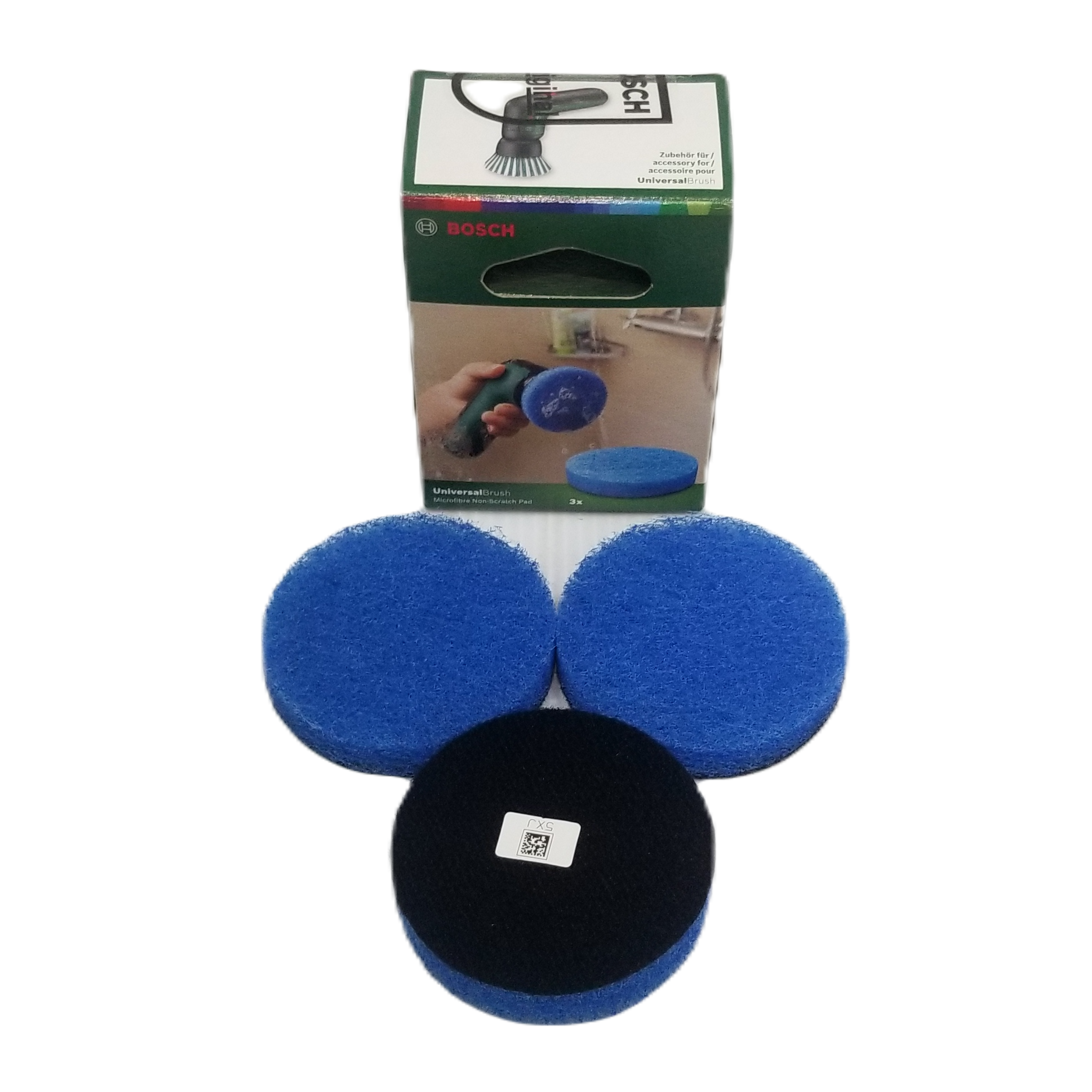 แผ่นใยขัดไมโครไฟเบอร์แบบไร้รอย สำหรับเครื่องขัดอเนกประสงค์ 3.6V Universal Brush BOSCH