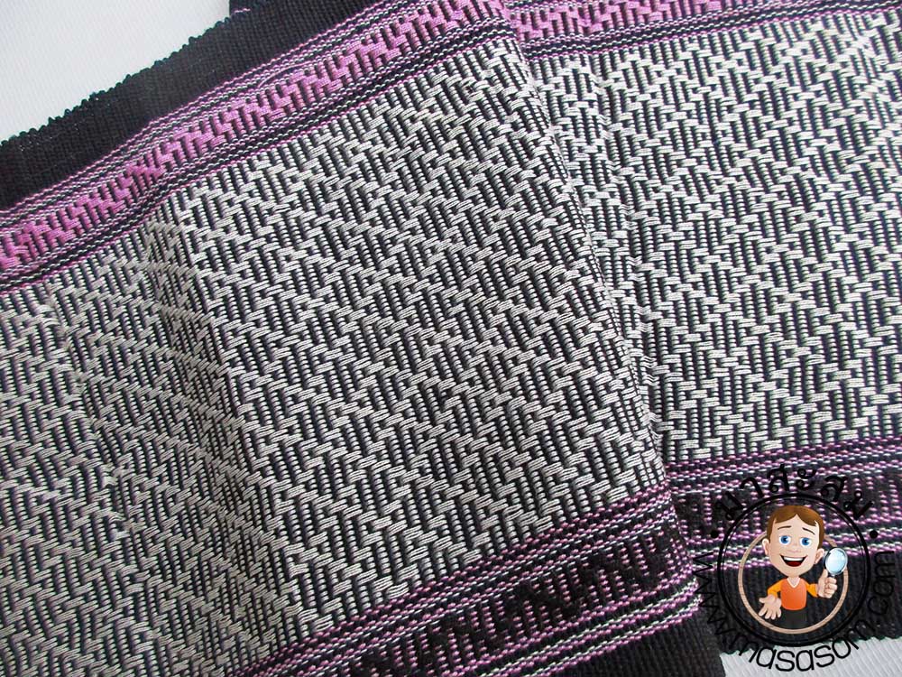 ผ้าแถบลายขิดใหญ่ L34