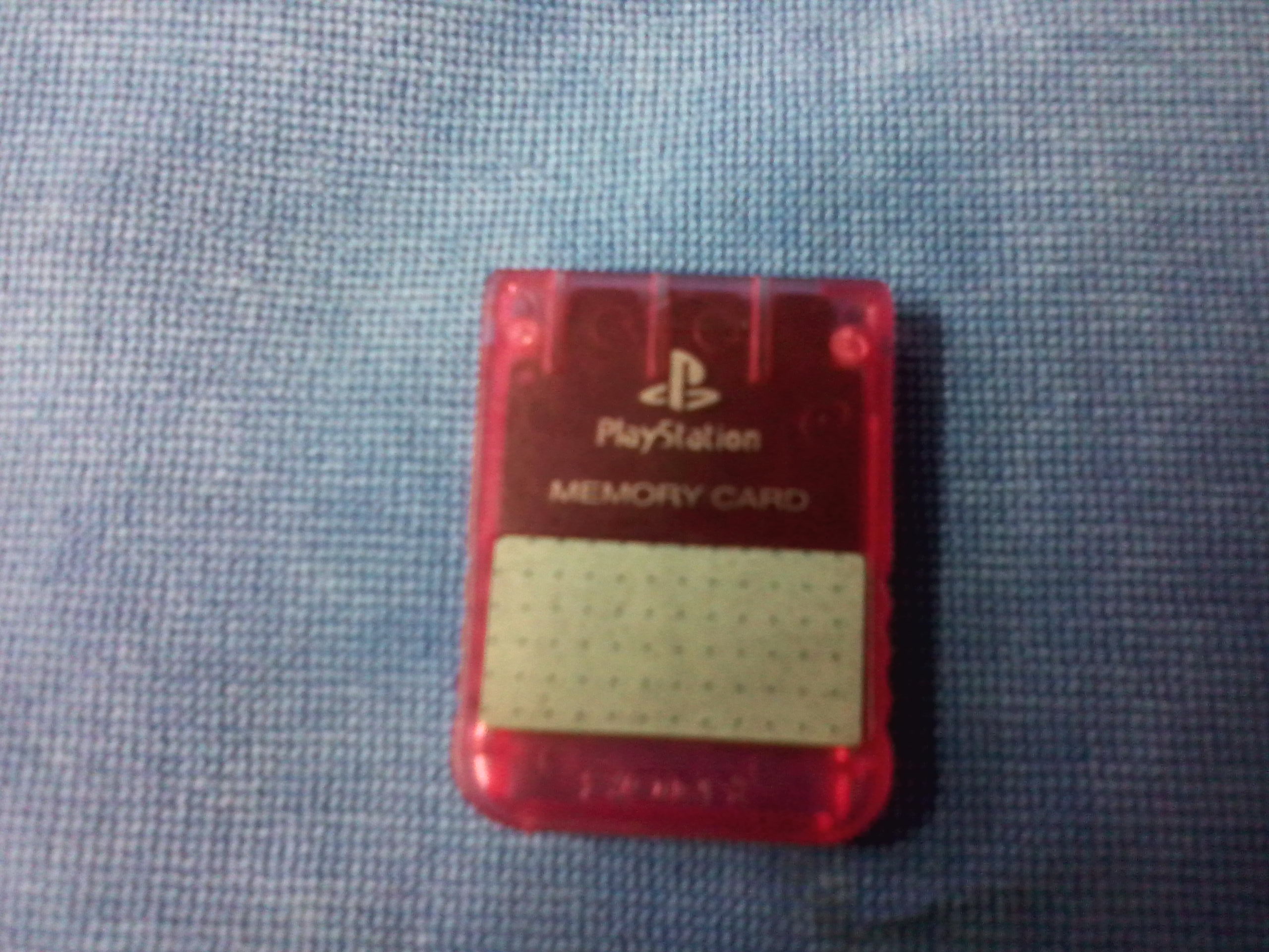 PS1 MEMORY CARD (15 BLOCKS, ตลับก๊อป, มือสอง)