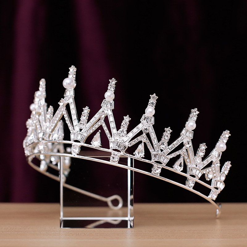 (พร้อมส่ง) เทียร่า 314 มงกุฎนางงาม มงกุฎเจ้าสาว งานสวย ปราณีต QCเพชรทุกเม็ด สินค้าพร้อมส่งจากไทย