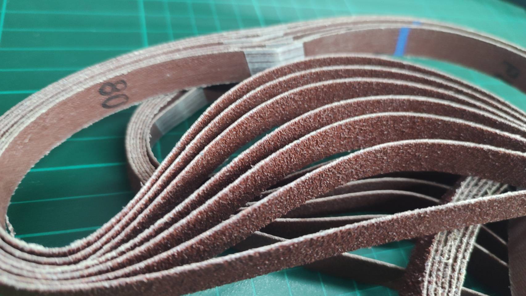 ผ้าทรายสายพาน1/2"x18" #120 NORTON