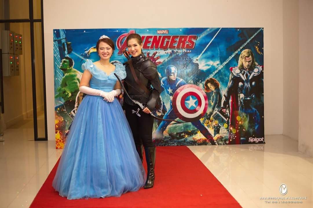 ชุดเจ้าหญิงซินเดอเรลล่า @ Movie 2015