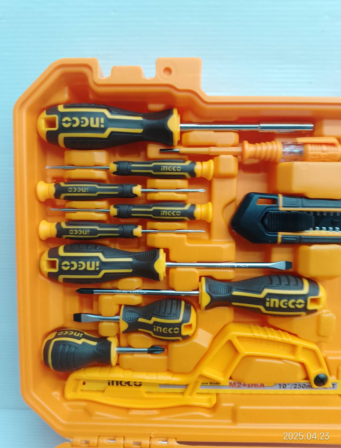 INGCO ชุดเครื่องมือช่าง 168 ชิ้น รุ่น HKTHP21681