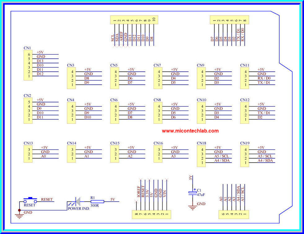 1x I/O Extension Arduino UNO Board DIY PCB - ตัวแทนจำหน่ายไมโคร ...