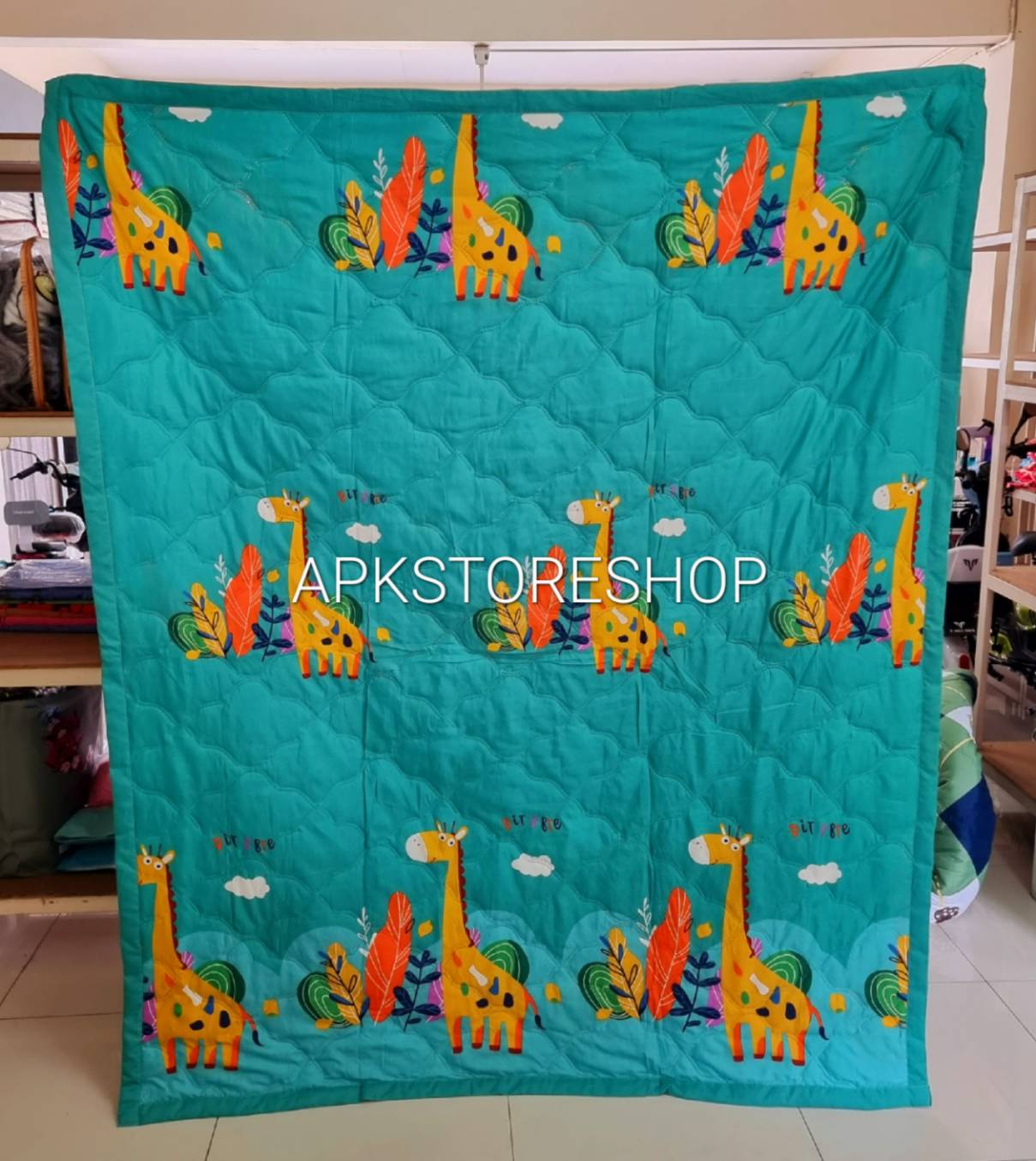 ขายส่ง ผ้าห่มนวมบางอัดความร้อน เกรดA #APK128-พิมพ์ลาย ส่ง 128 บาท