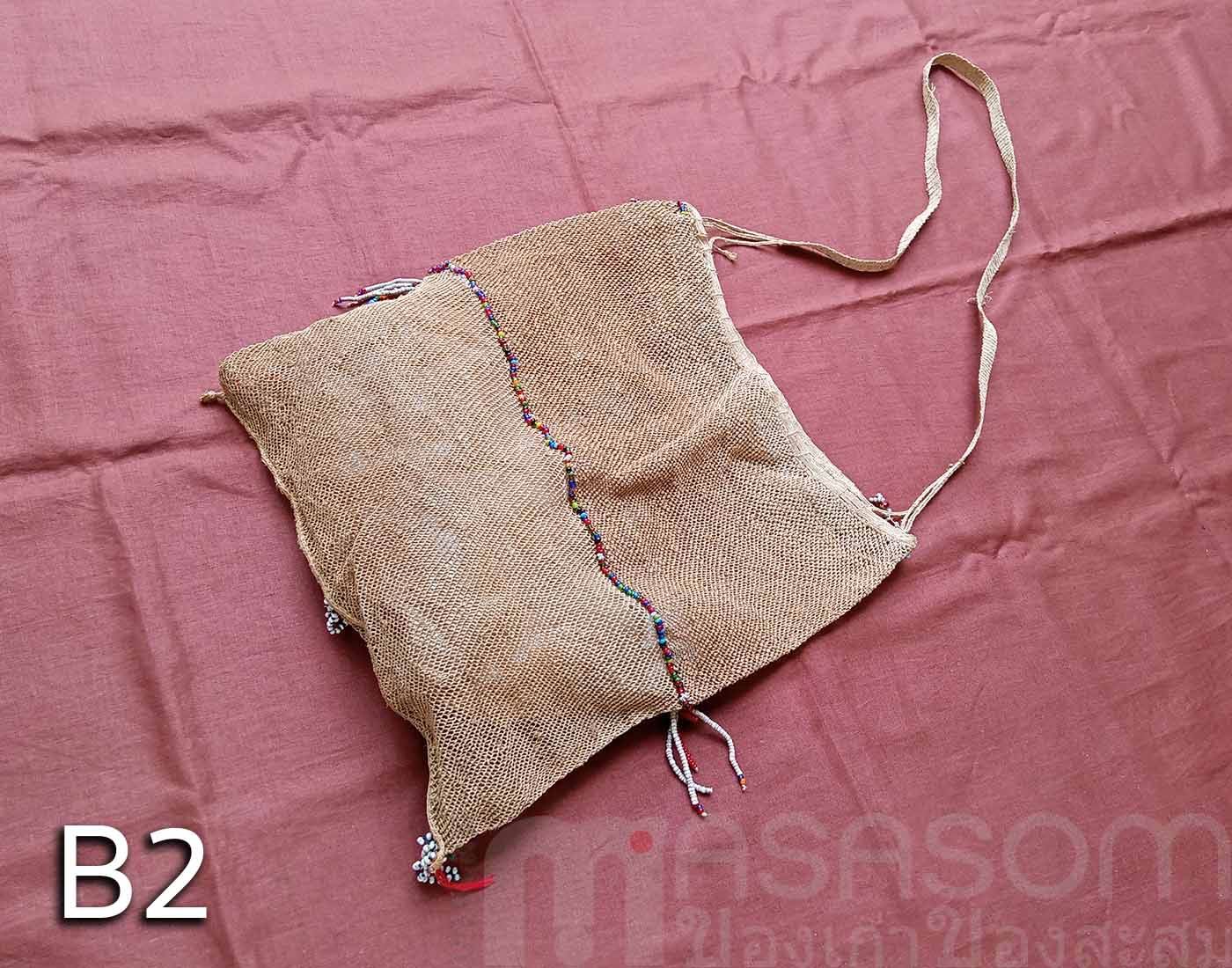 กระเป๋าถักเชือกใยกัญชง