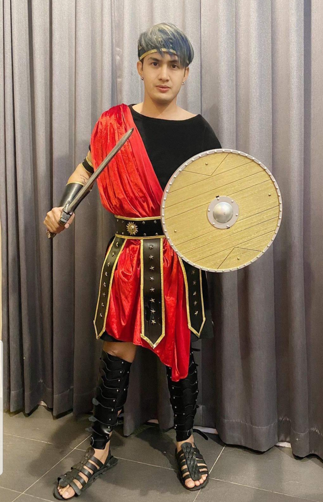 ชุดโรมันกรีกชาย