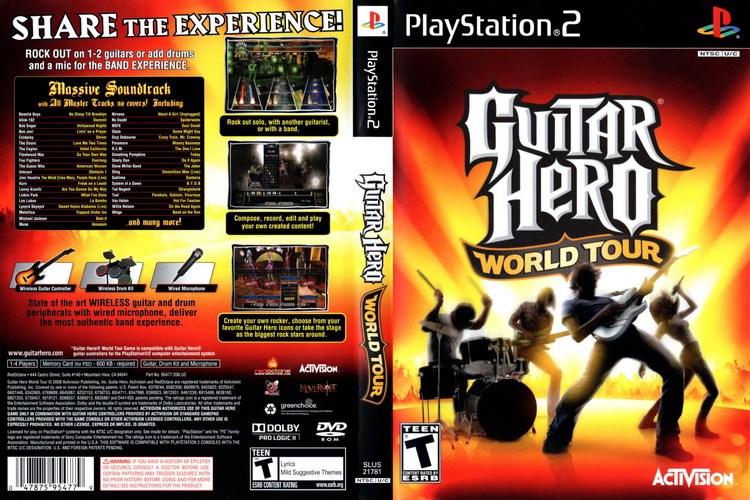 GUITAR HERO 4 [US : DVD9 1 Disc]
