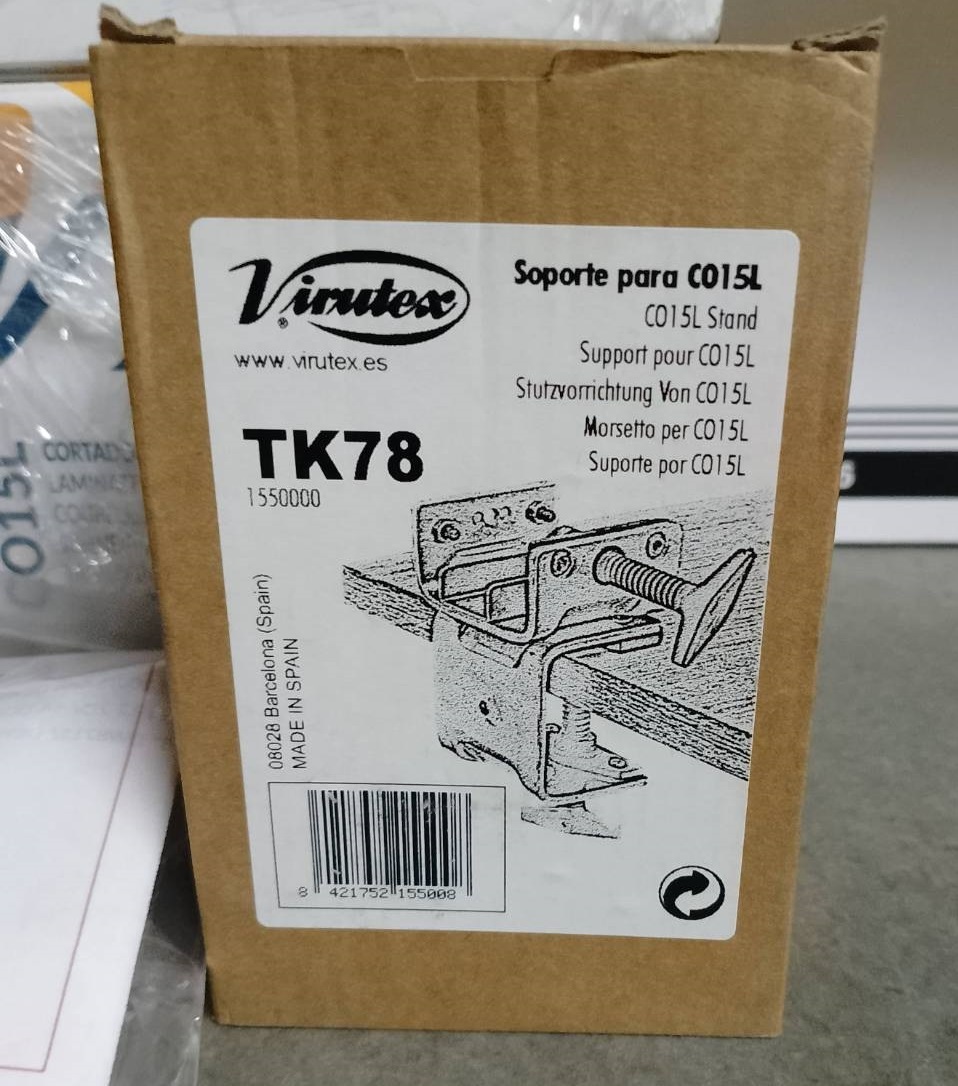 แท่นจับยึดสำหรับเครื่องตัดลามิเนตCOI15L รุ่น TK78 VIRUTEX