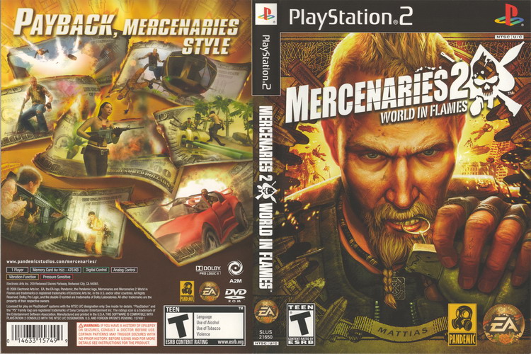MERCENARIES 2 [US : DVD5 1 Disc]