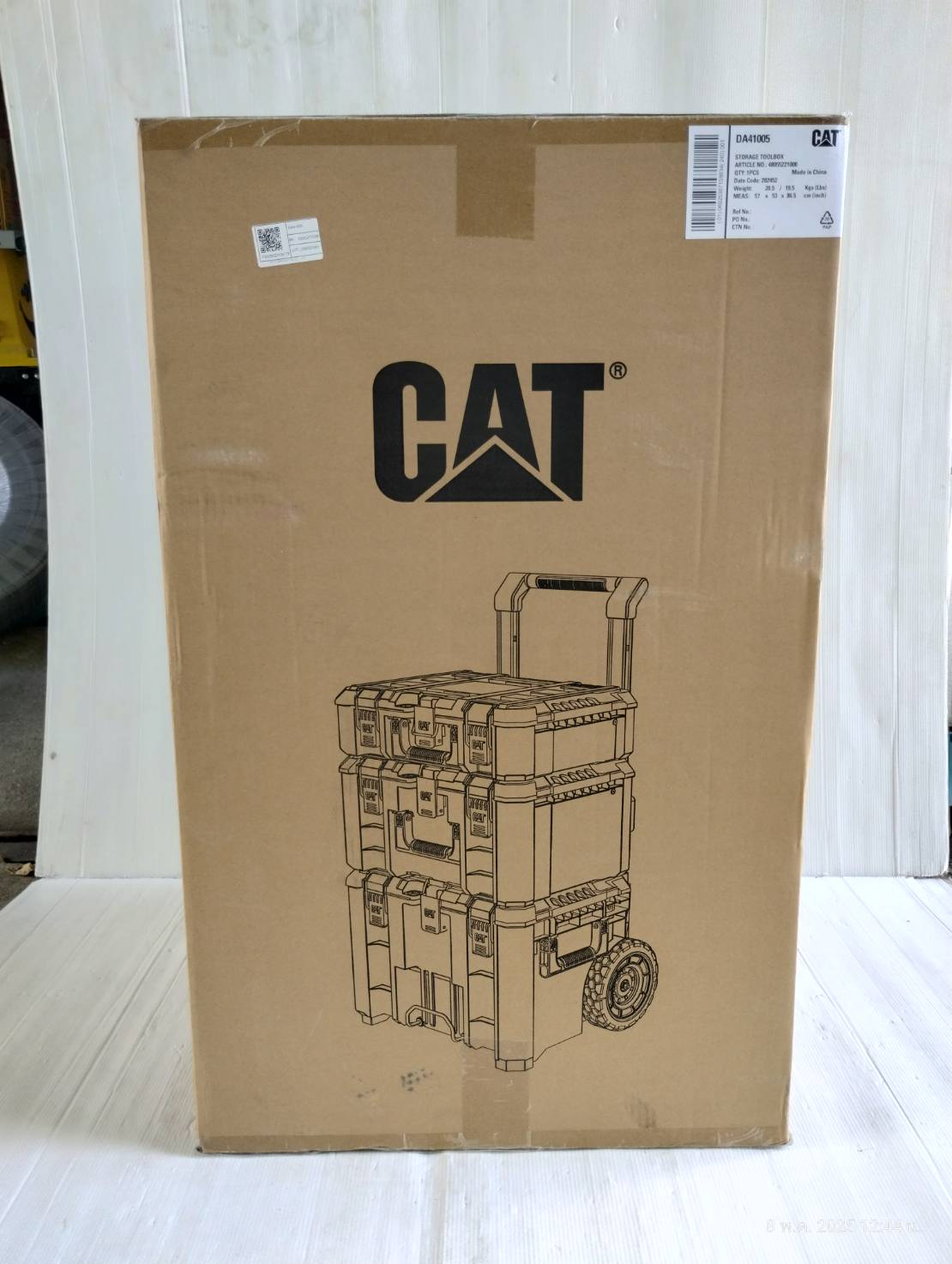 ชุดกล่องเก็บเครื่องมือ DA41005 CAT