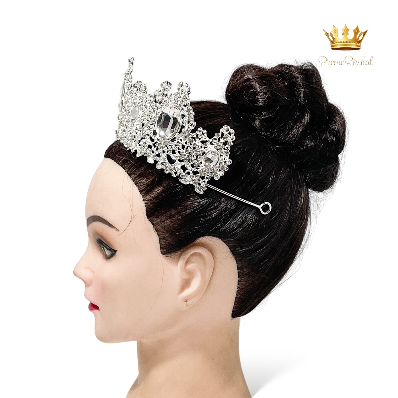 (พร้อมส่ง) เทียร่า 413 มงกุฎนางงาม ครึ่งหัว งานสวย ปราณีต QCเพชรทุกเม็ด สินค้าพร้อมส่งจากไทย