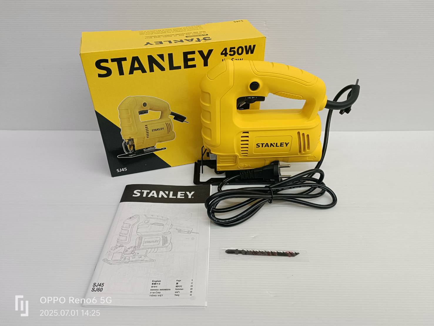 จิกซอ SJ45-B1 STANLEY