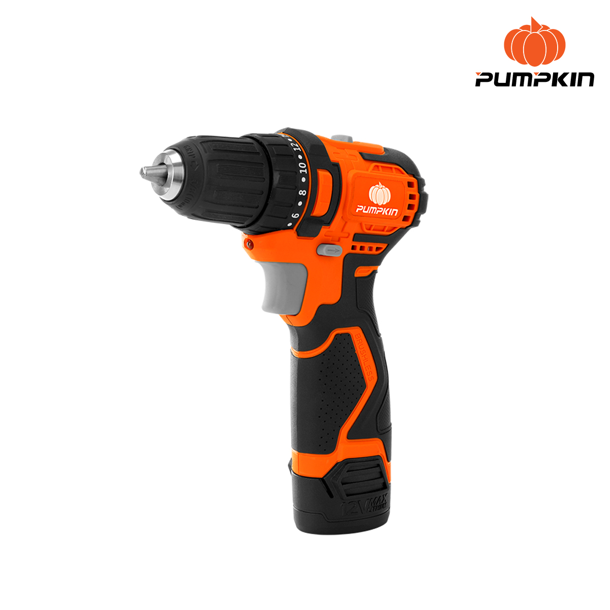 สว่านแบตไร้สาย12v รุ่น J-10DCB-202K PUMPKIN 50209