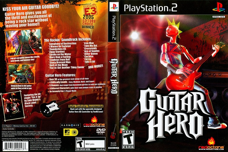 GUITAR HERO 1 [US : DVD5 1 Disc]