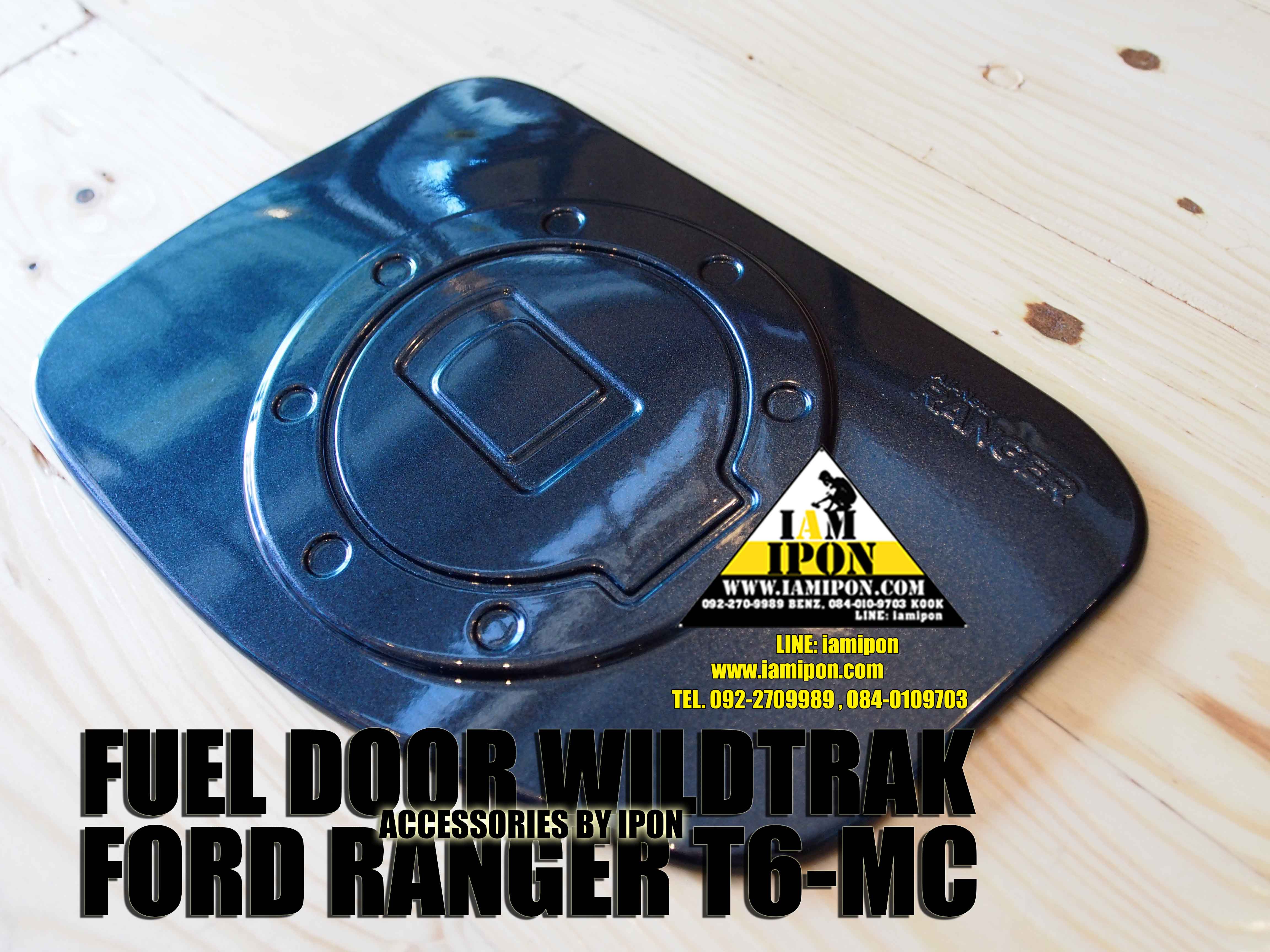 FUEL DOOR WILDTRAK FORD RANGER T6-MC ครอบฝาถังน้ำมันฟอร์ดเรนเจอร์วายแทรก T6-MC