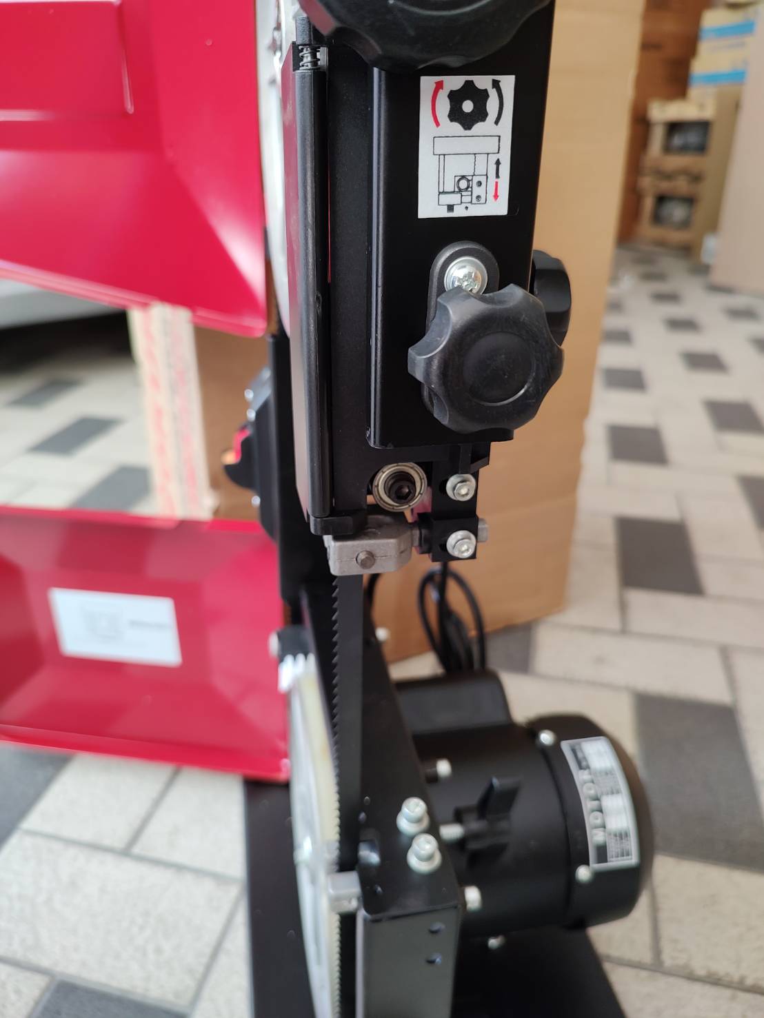 แท่นเลื่อยสายพาน8" J-OK-WBS08 OKURA