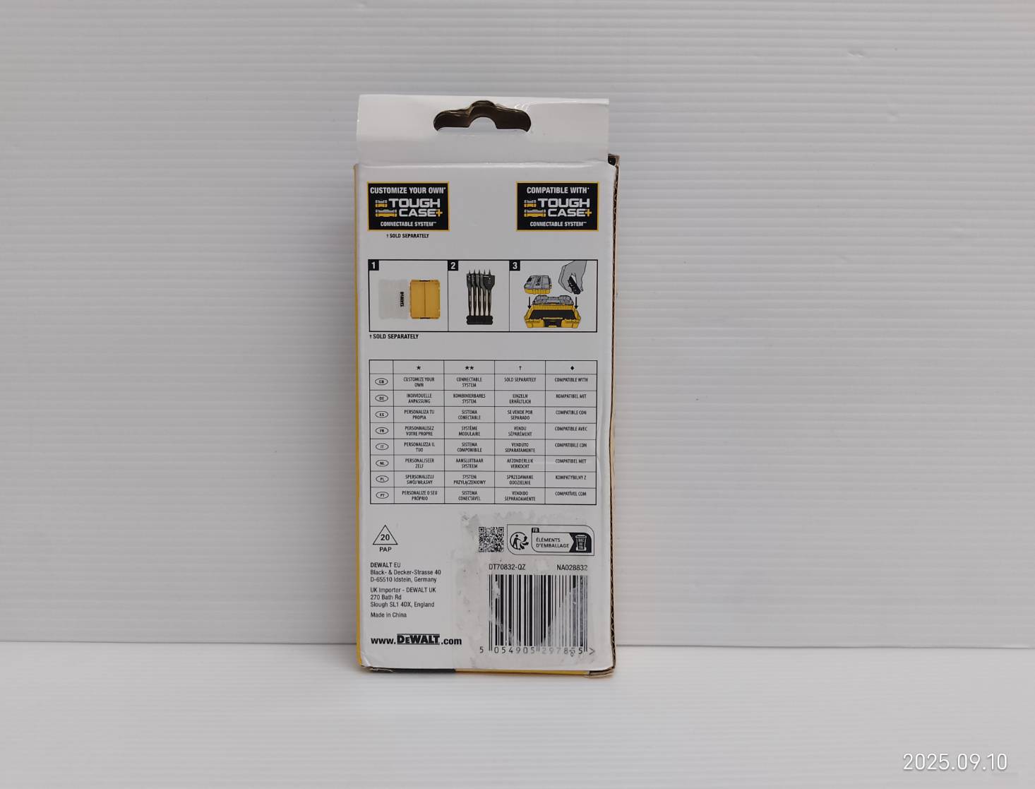 ชุดดอกใบพาย 5ตัวชุด DT70832-QZ DEWALT 18 / 20 / 22 / 25 / 32
