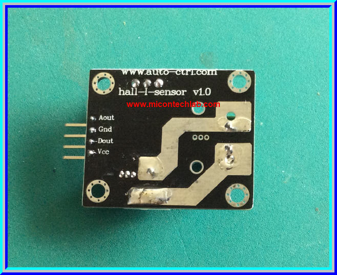 1x เซ็นเซอร์วัดกระแส WCS2702 Hall Effect DC AC Current Sensor +/- 0-2A