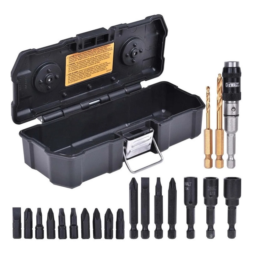 ชุดดอกไขควง20ชิ้น+กล่อง Magnetic ToughCase DWMTCIR20 DEWALT