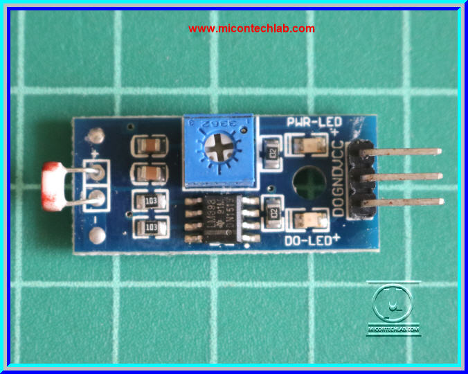 1x เซ็นเซอร์ LDR วัดแสง วัดความสว่าง Light Dependent Resistor