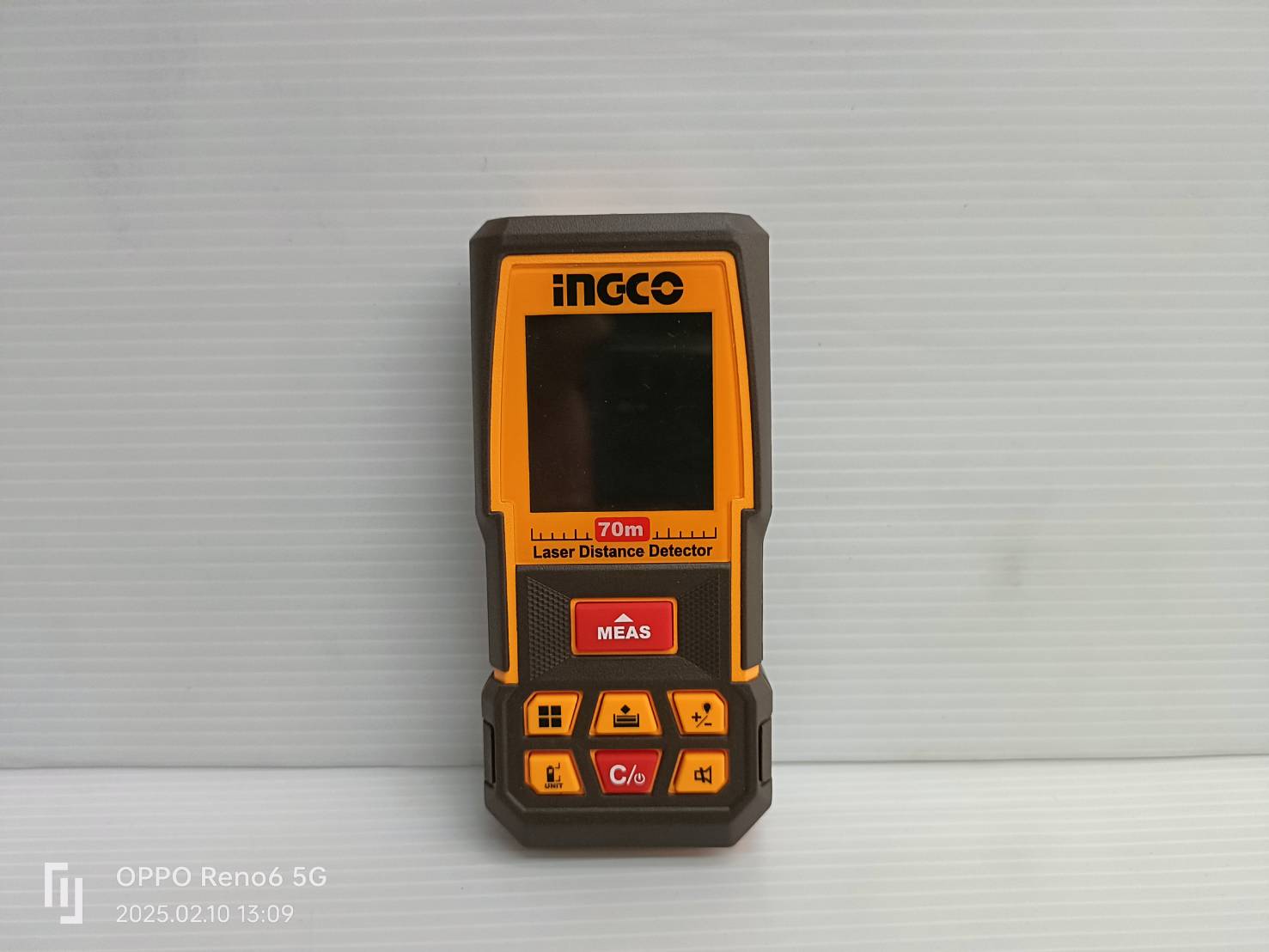 INGCO ชุดเลเซอร์วัดระยะ+ตลับเมตร รุ่น HLDD241201