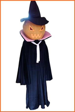 ชุดมาสคอต ฟักทองฮาโลวีน