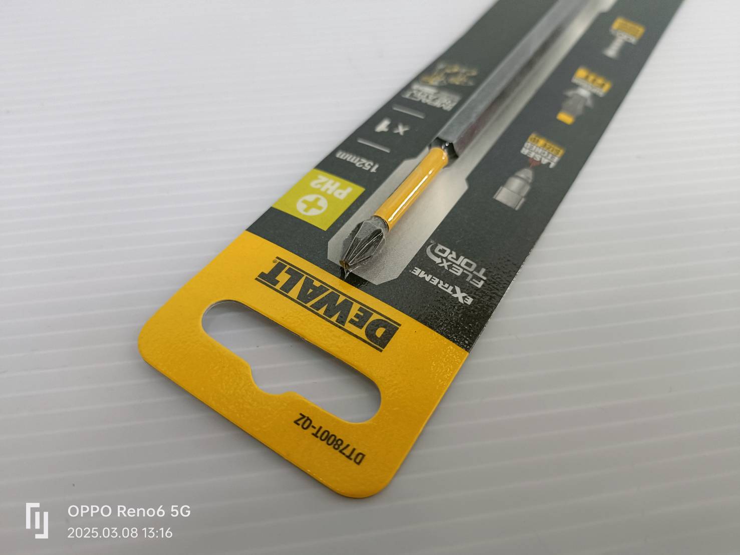 ดอกไขควงPH2 ยาว 6 นิ้ว DT7800T-QZ DEWALT