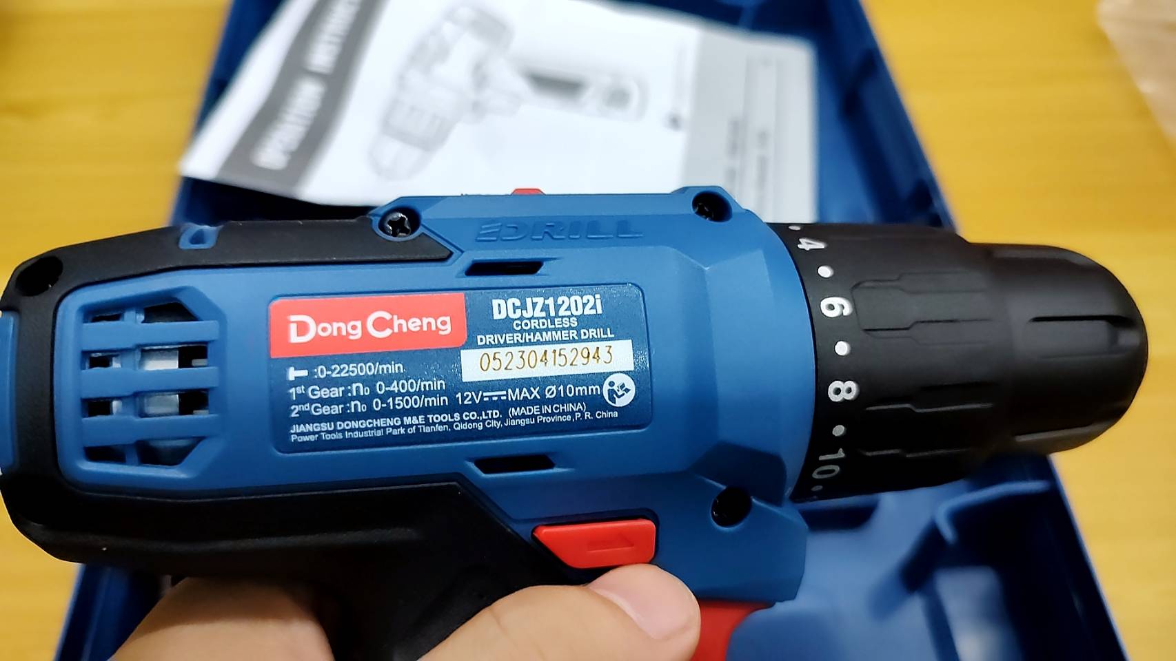 สว่านกระแทก12V DCJZ1202i DONGCHENG