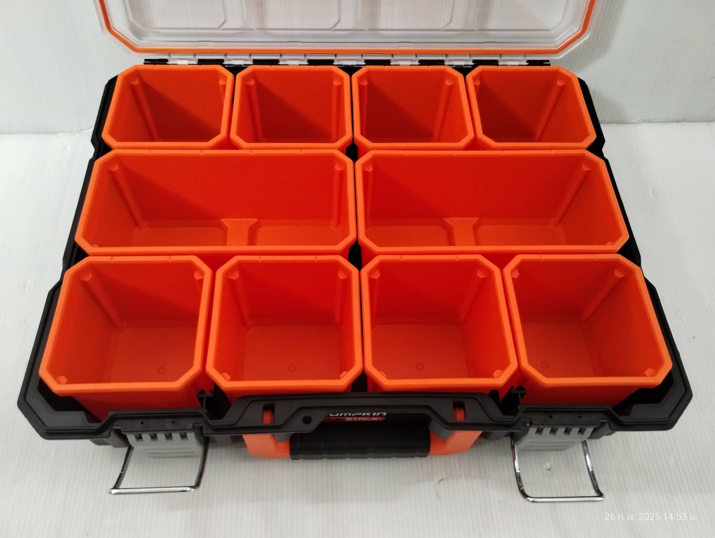 กล่องเครื่องมือ110mm. PTT-MST110R PUMPKIN 20900