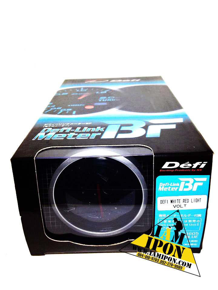 DEFI-LINK METER BF WHITE RED LIGHT VOLT
