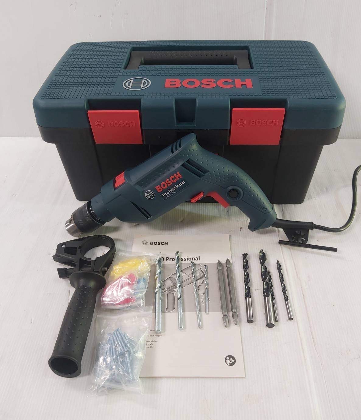 สว่านกระแทก1/2 GSB550 KIT BOSCH