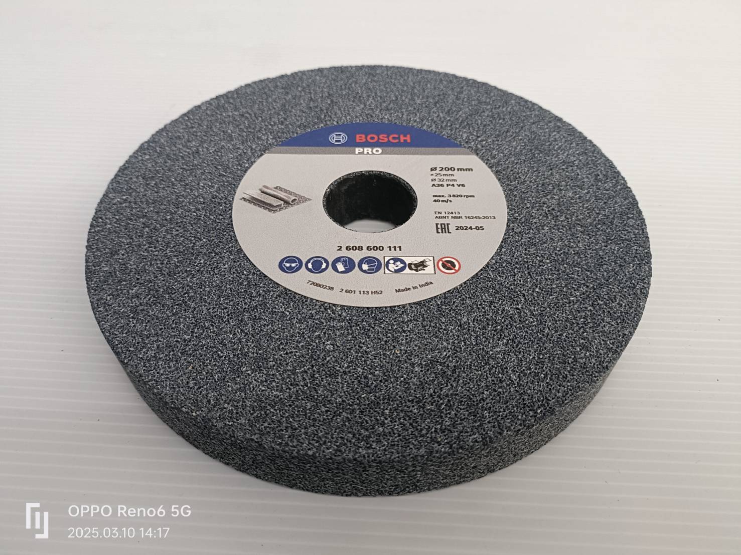 หินกลม8" G36 BOSCH