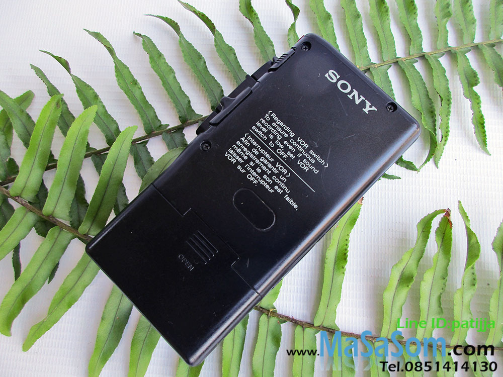 เครื่องบันทึกเทปมินิ Sony