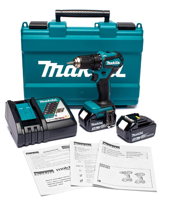 สว่านไขควงไร้สาย DDF483RFE MAKITA