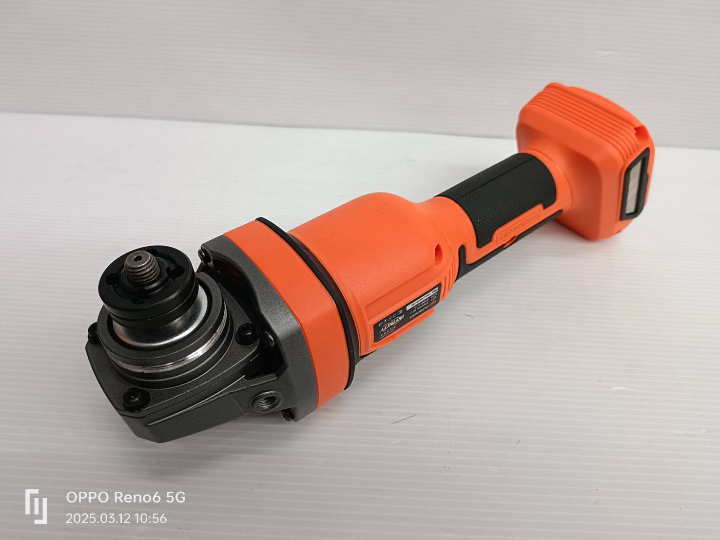 เครื่องเจียร4" INF-4AGB-401K PUMPKIN #50381 มอเตอร์ไร้แปรงถ่าน