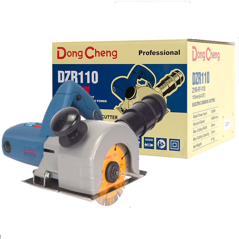 เครื่องเซาะร่องคอนกรีต4" ใบคู่ DZR110 DONGCHENG