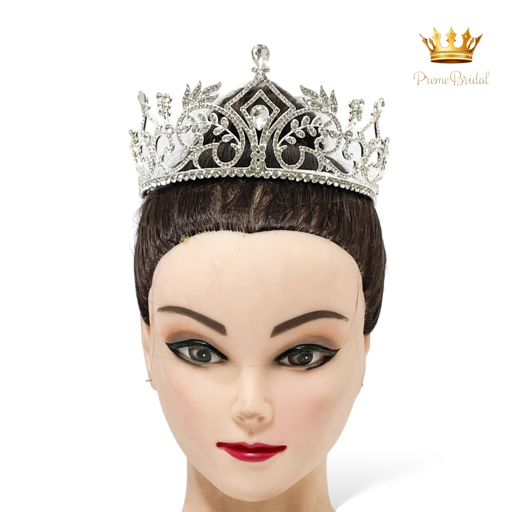 (พร้อมส่ง) เทียร่า 402 มงกุฎนางงาม งานสวย ปราณีต QCเพชรทุกเม็ด สินค้าพร้อมส่งจากไทย