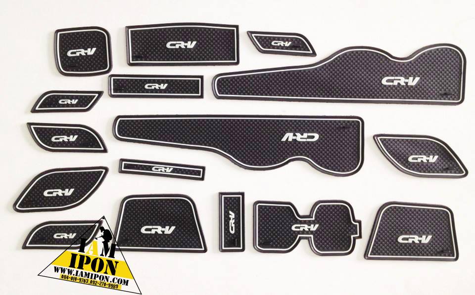 ยางรองหลุม Honda CRV 2012-2013 สีขาว