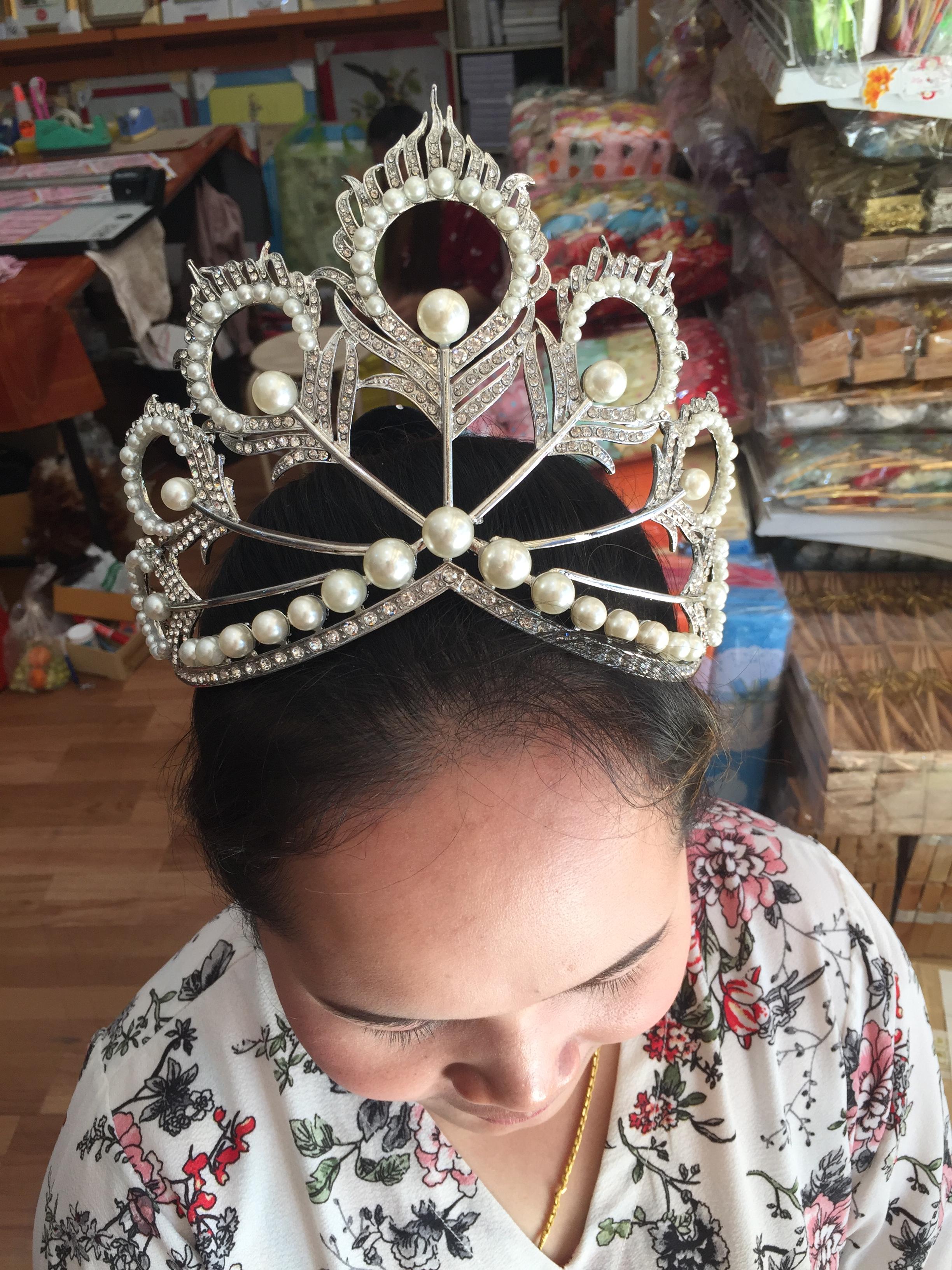 (พร้อมส่ง) มงกุฏ 044 มิกิโมโต้ Mikimoto Miss Universe