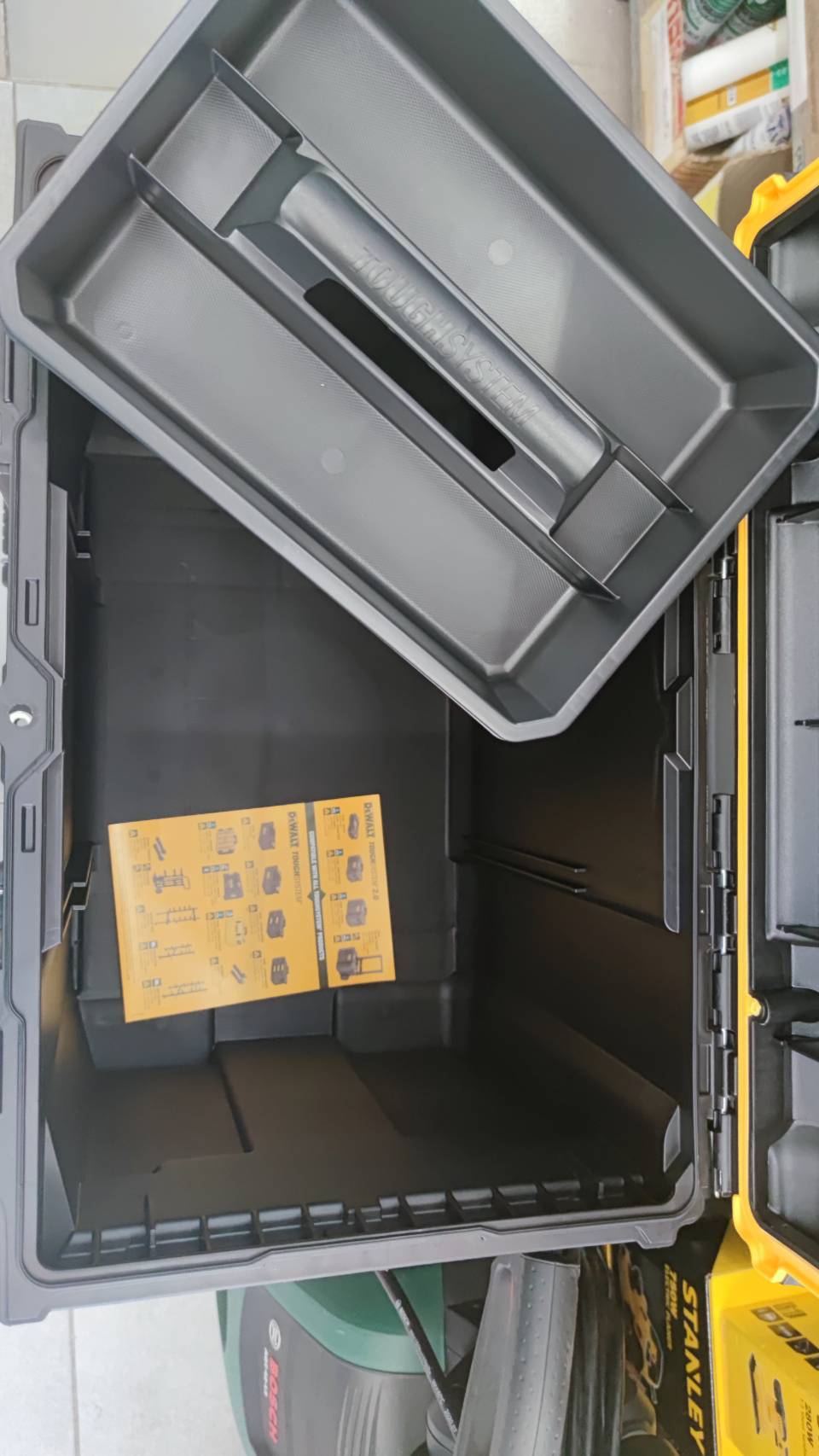 กล่องใส่เครื่องมือ DWST83342-1 DEWALT TOUGHSYSTEM2.0