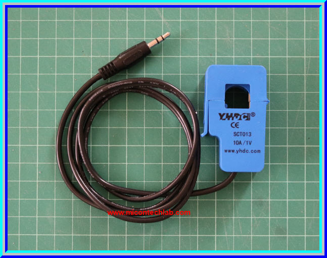 1x SCT-013-010 Current Transformer CT 0-10A to 0-1V Split Core Current Transformer