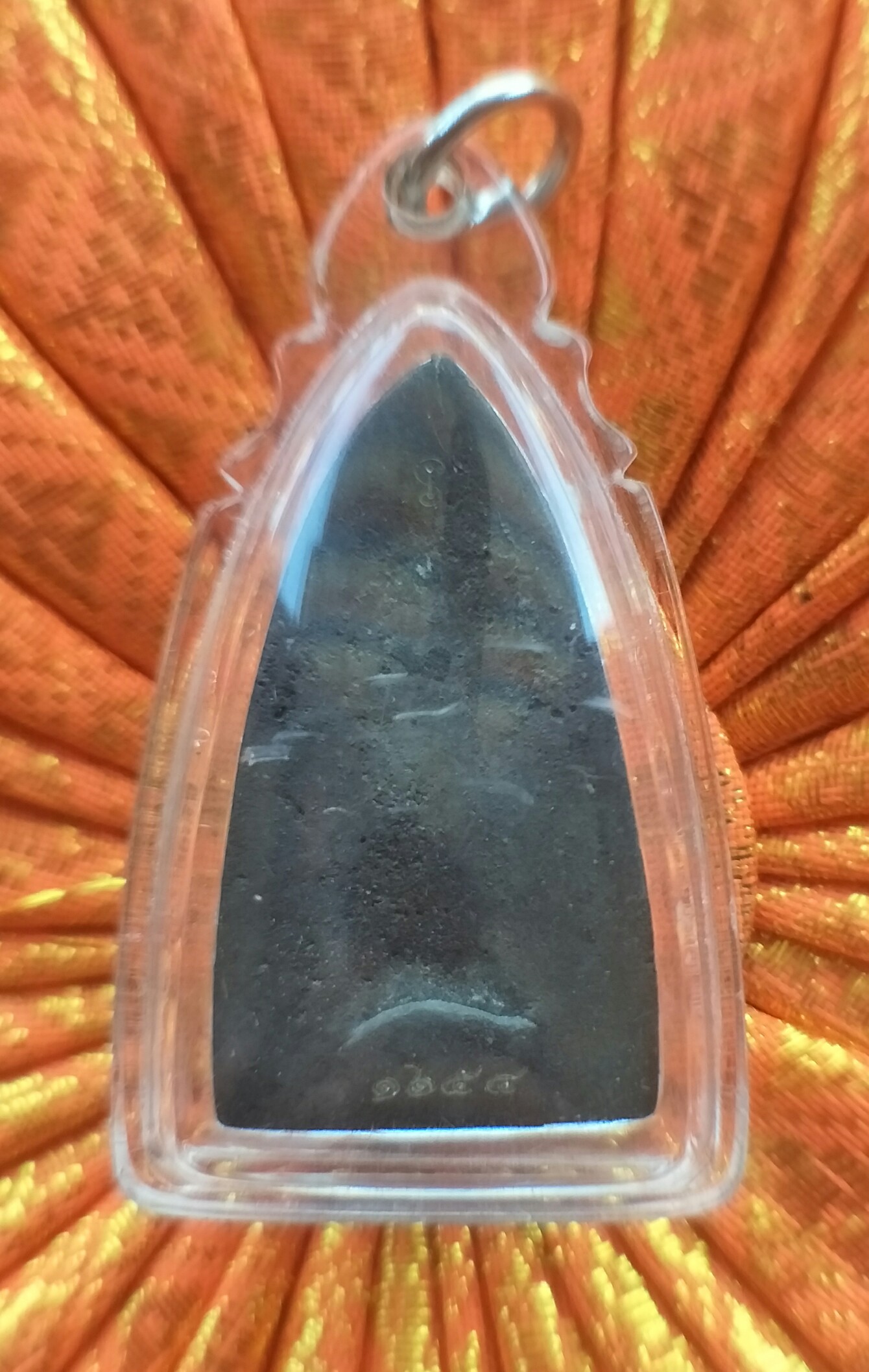 หลวงปู่ทวด หลวงพ่อเขียววัดห้วยเงาะ เนื้อโลหะ ตอกหมายเลข และยันต์ สุดยอดพระนิรันตราย แขวนหลวงปู่ทวด แคล้วคลาดปลอดภัย