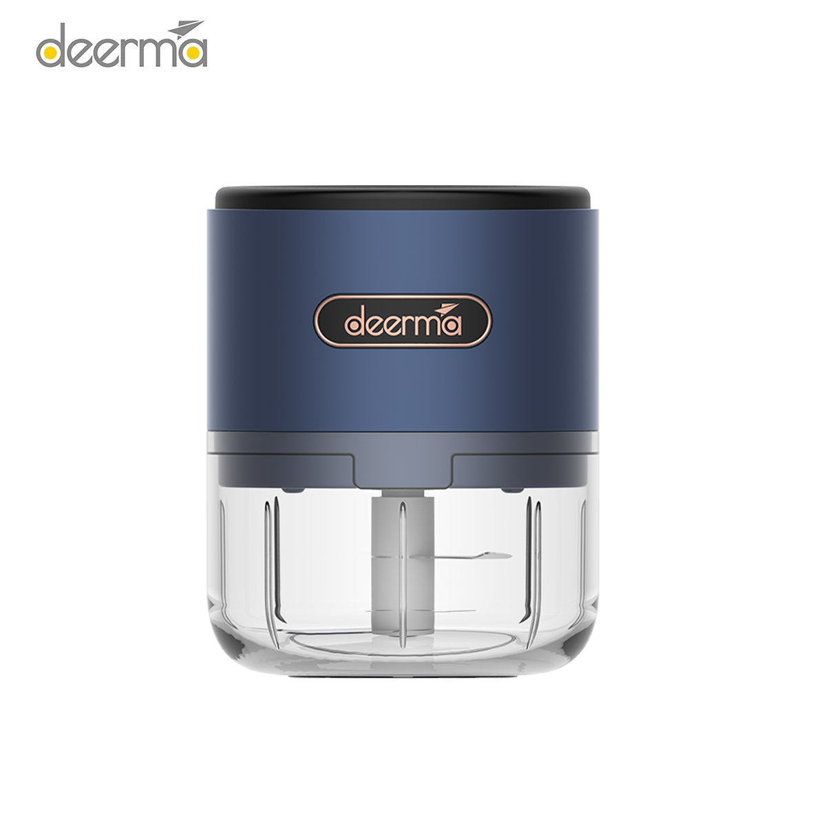 Deerma JS100 Mini Garlic Stirrer เครื่องบดพริกกระเทียม เครื่องบดอาหาร เครื่องบดสับ เครื่องปั่นแบบพกพา
